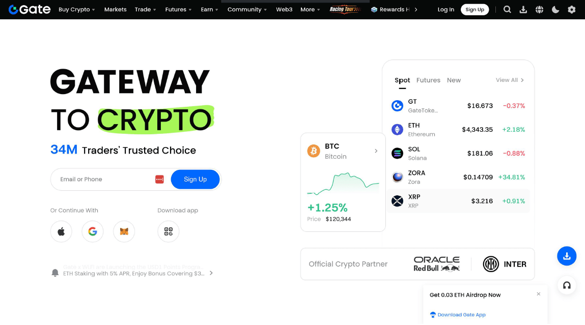 Gate.io Review 2024 Buy Step 1 How to buy crypto in Gate