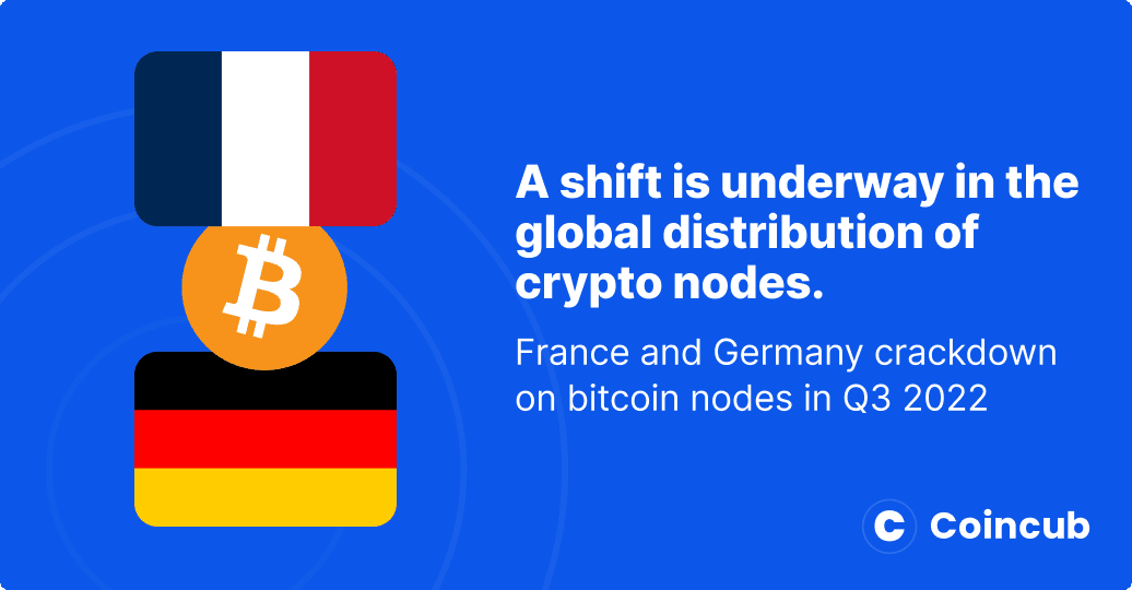 A shift is underway in the global distribution of crypto nodes