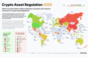 Map 2025 Crypto Asset regulation