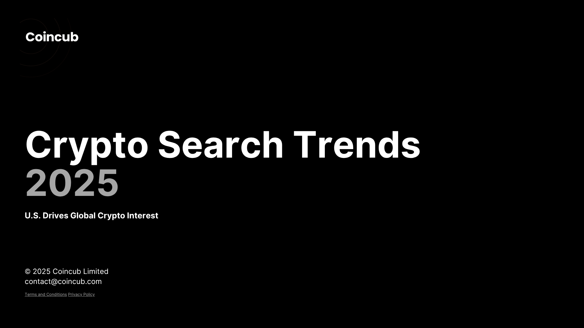 Crypto Search Trends 2025: U.S. Drives Global Crypto Interest