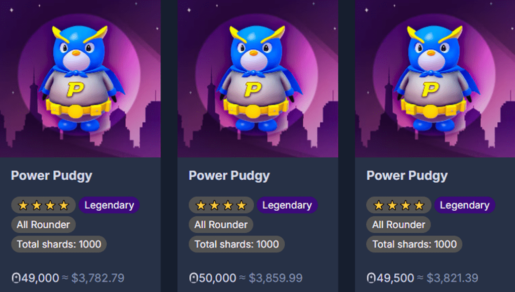 Power Pudgy NFT Top Web3 Games in 2025