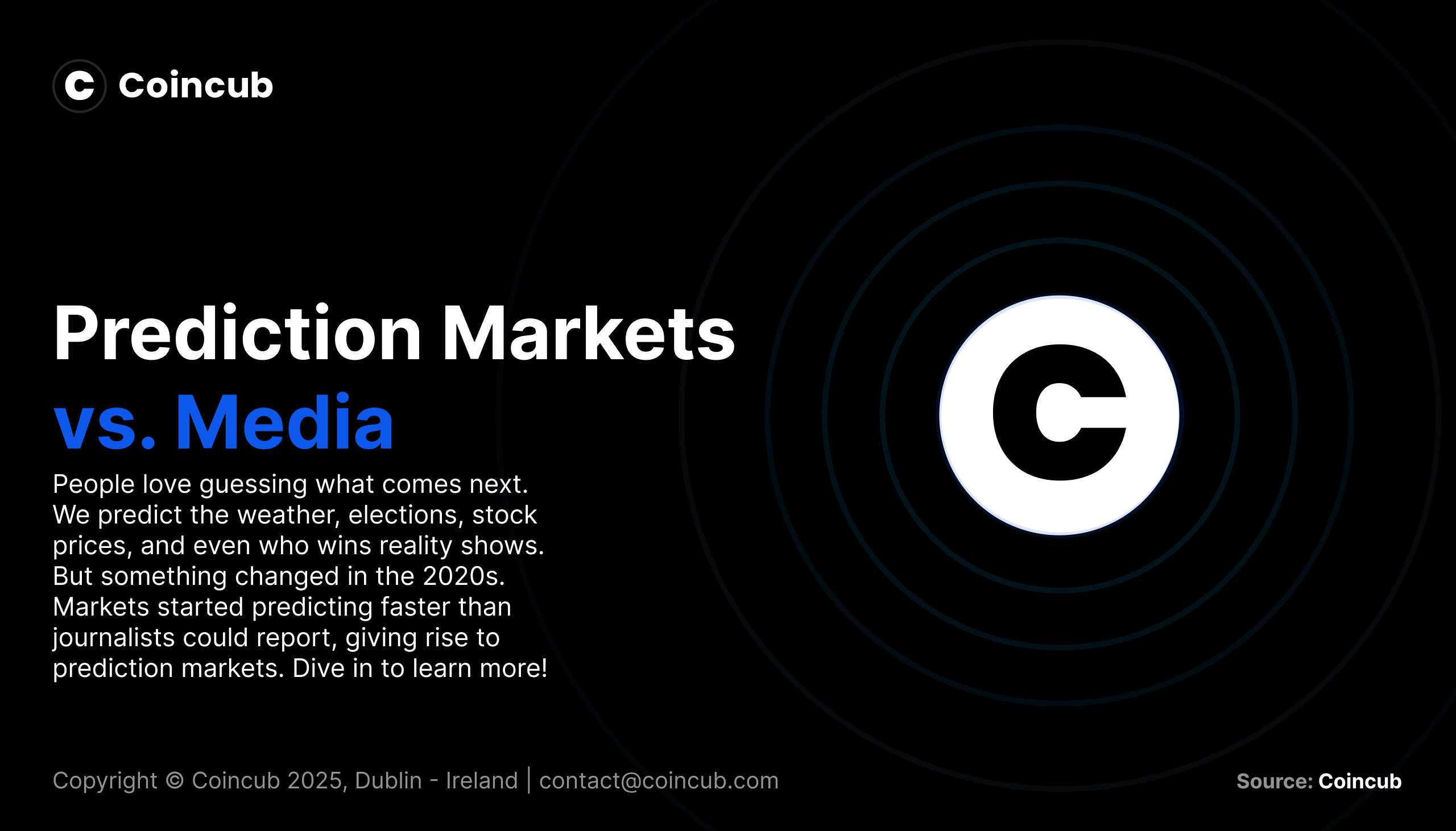 Prediction Markets vs. Media: The Live Reporting Battle | Coincub