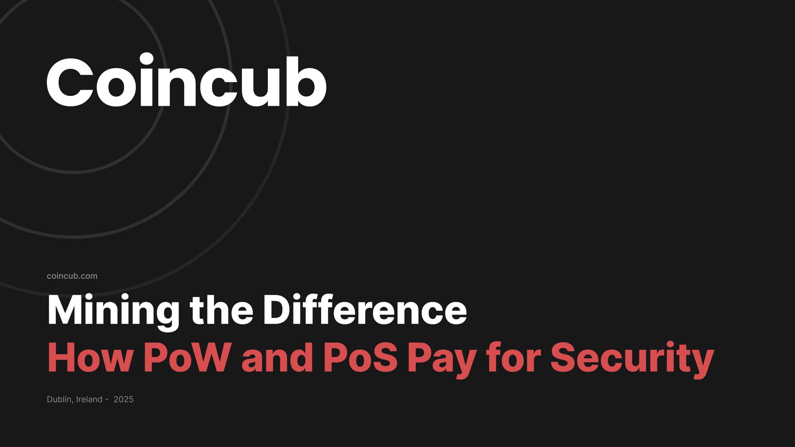 Mining the Difference: How PoW and PoS Pay for Security | Coincub